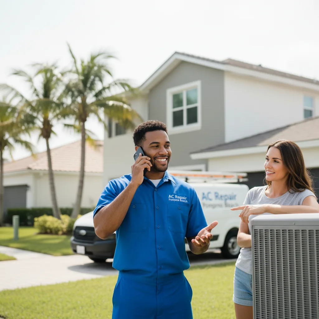 AC Repair Pompano Beach customer support in Brenham